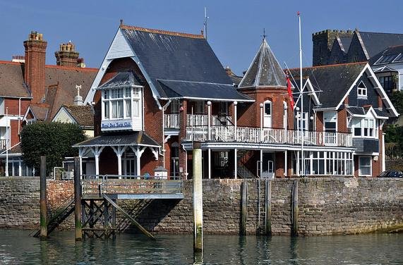 Photograph of the Royal Dart Yacht Club WiFi Installation in Dartmouth