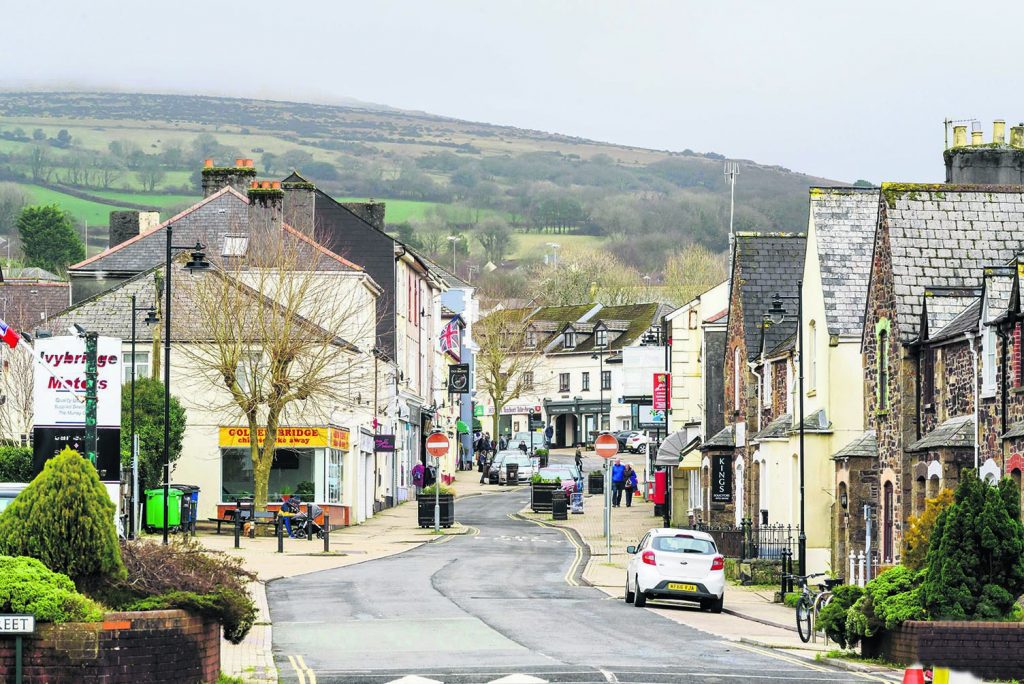 Photograph of Ivybridge Town Centre in Devon